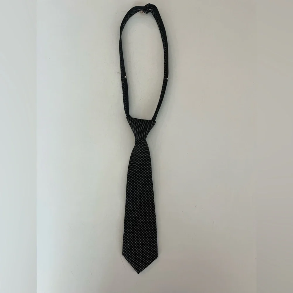 Nordstrom Boys 100% Silk Polka Dot Tie - Picture 1 of 4